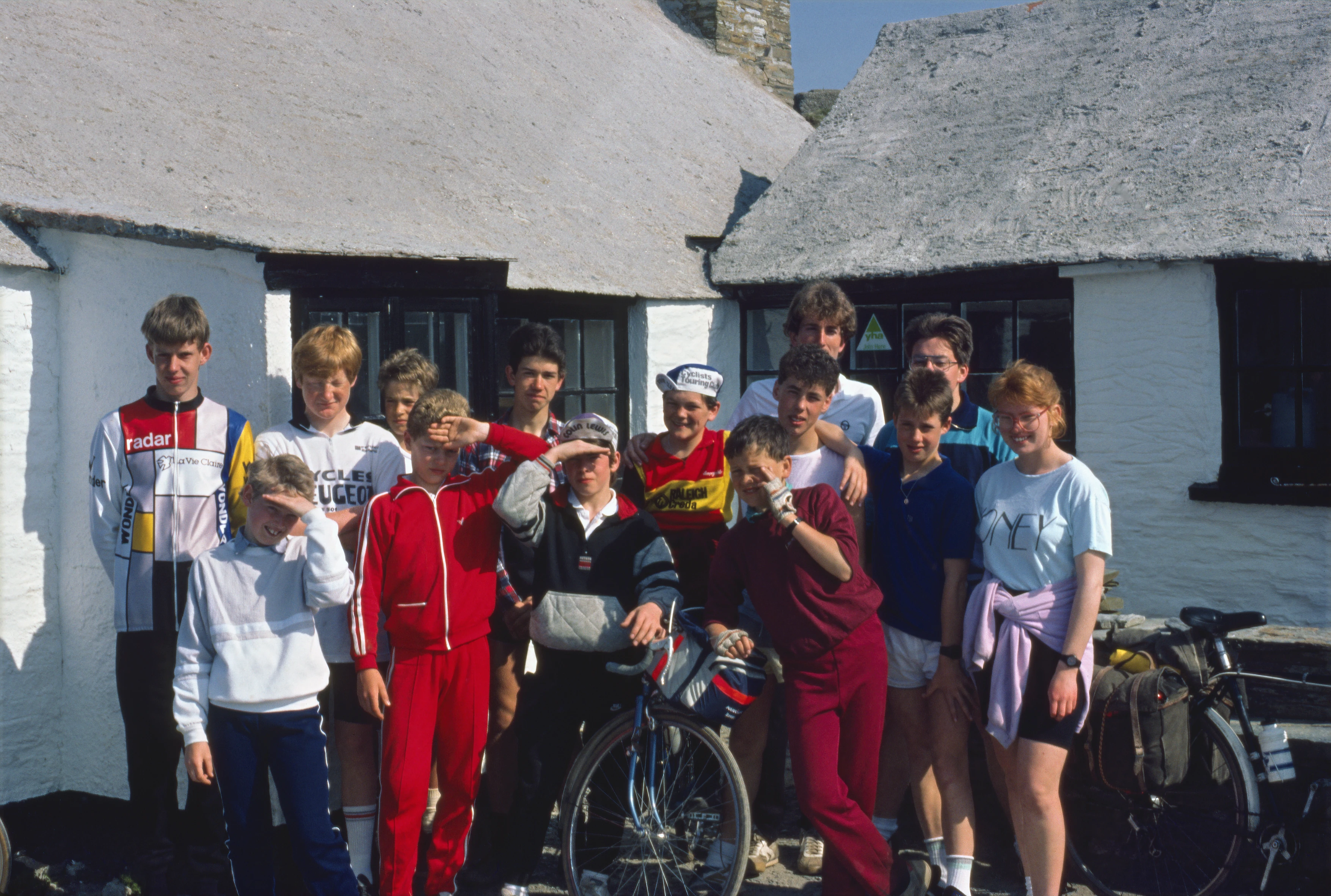 The group at Tintagel YH