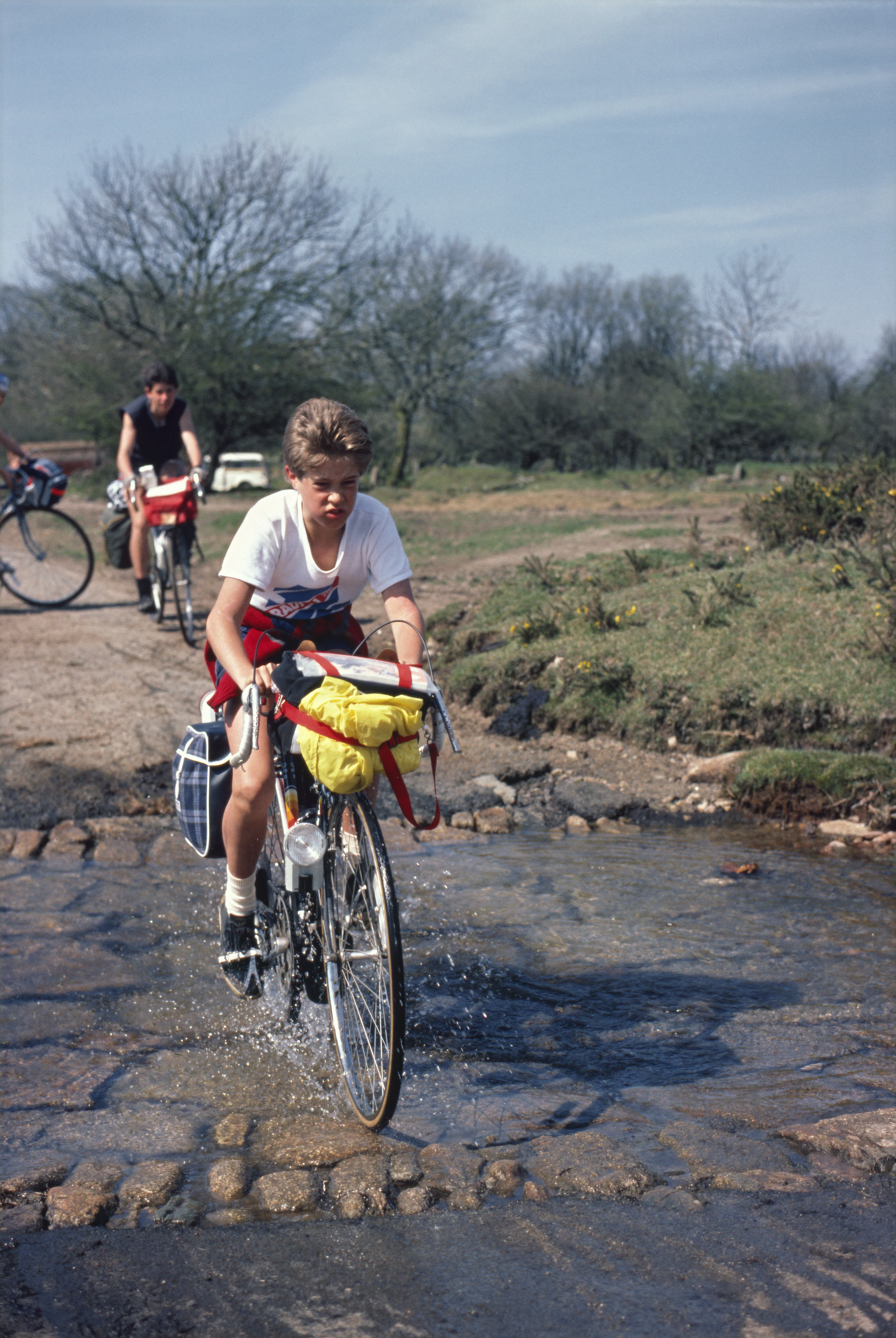 Philip Humphreys rides the ford