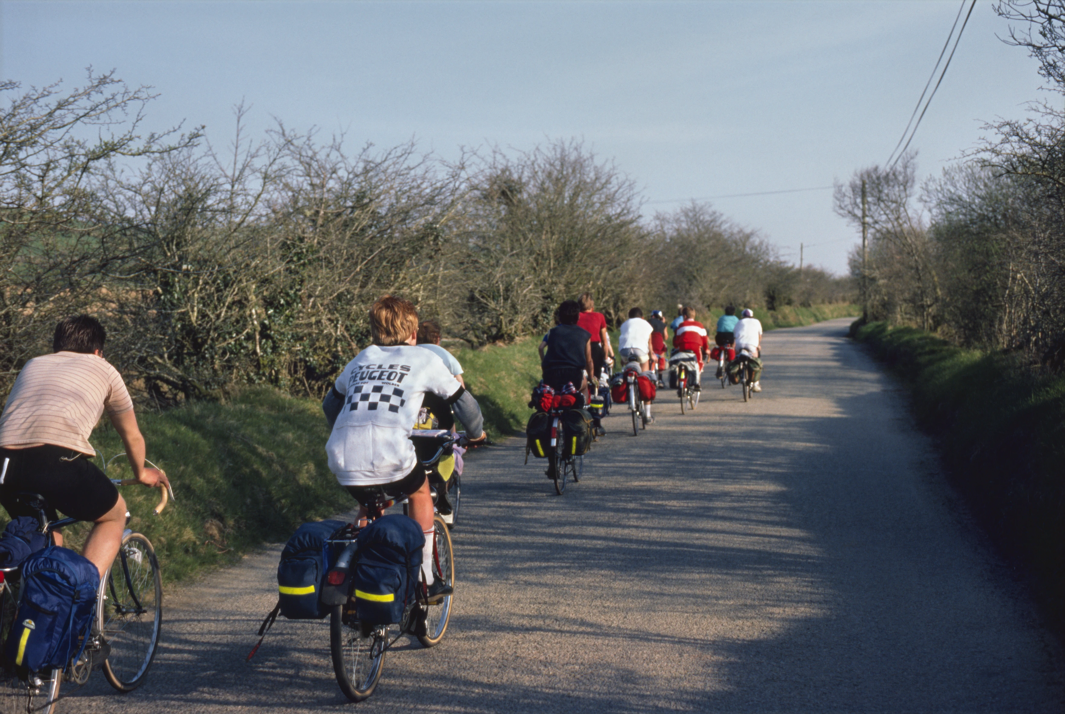 Riding towards Liskeard across Bodmin Moor