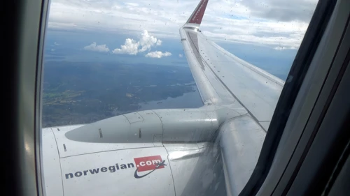Approaching Norway.