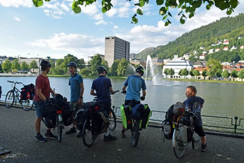Lille Lungegårdsvannet, Bergen.