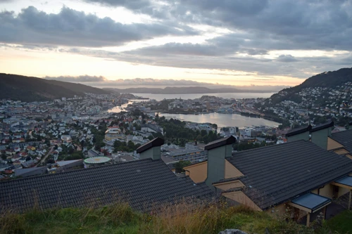 Bergen from Montana Youth Hostel.