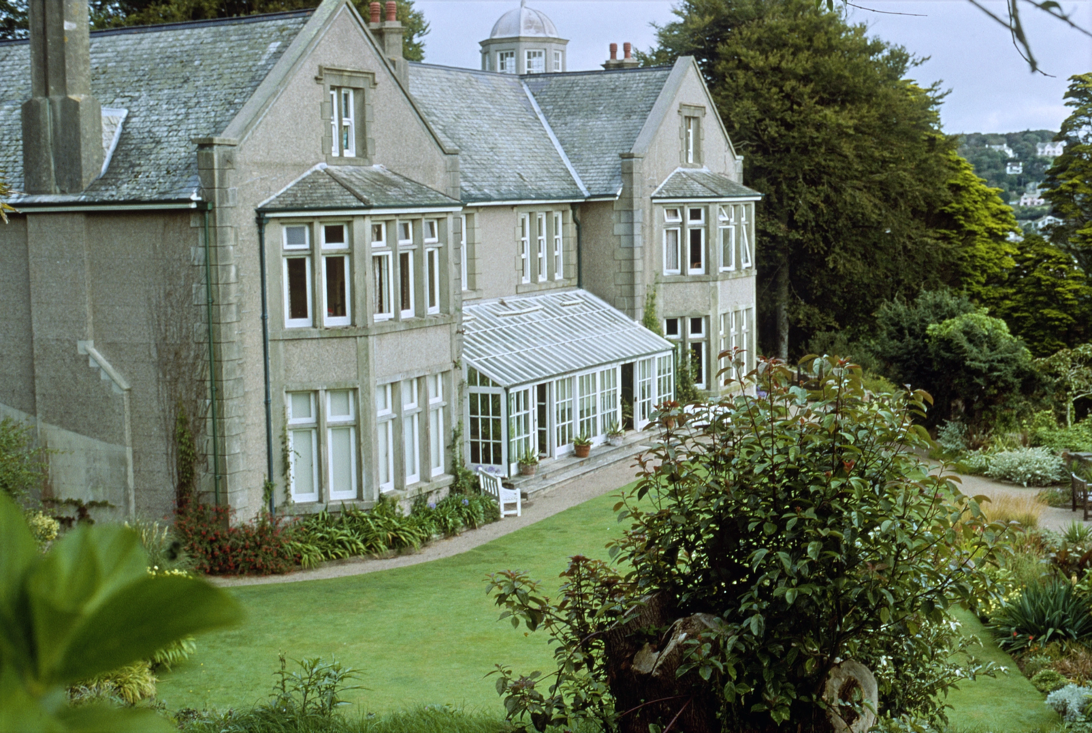 Salcombe Youth Hostel in the National Trust’s Overbeck’s subtropical gardens.
