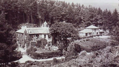 Brent Moor House at Shipley Bridge, in its heyday.
