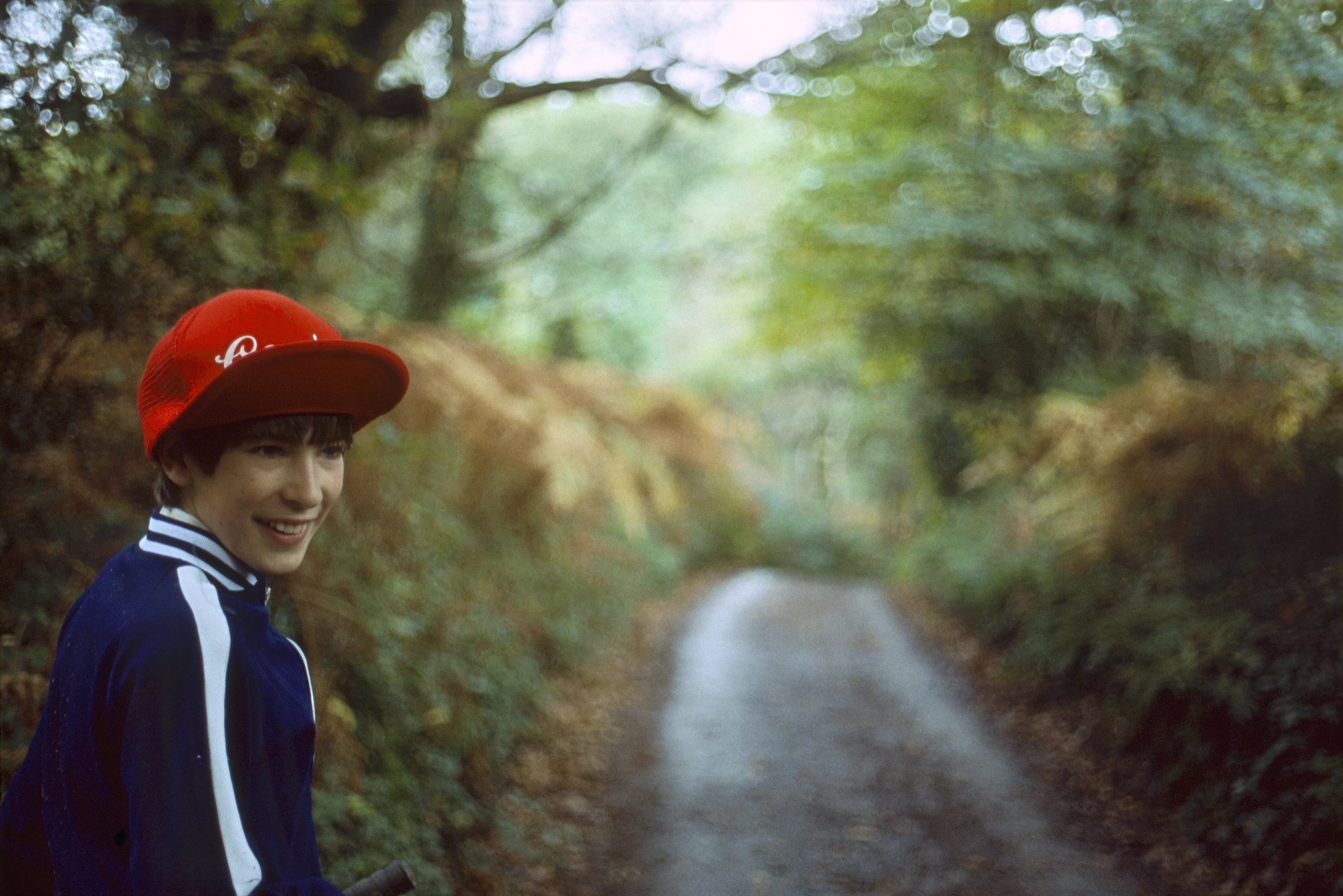 Paul at our lunch stop in the heart of Haydon Common.