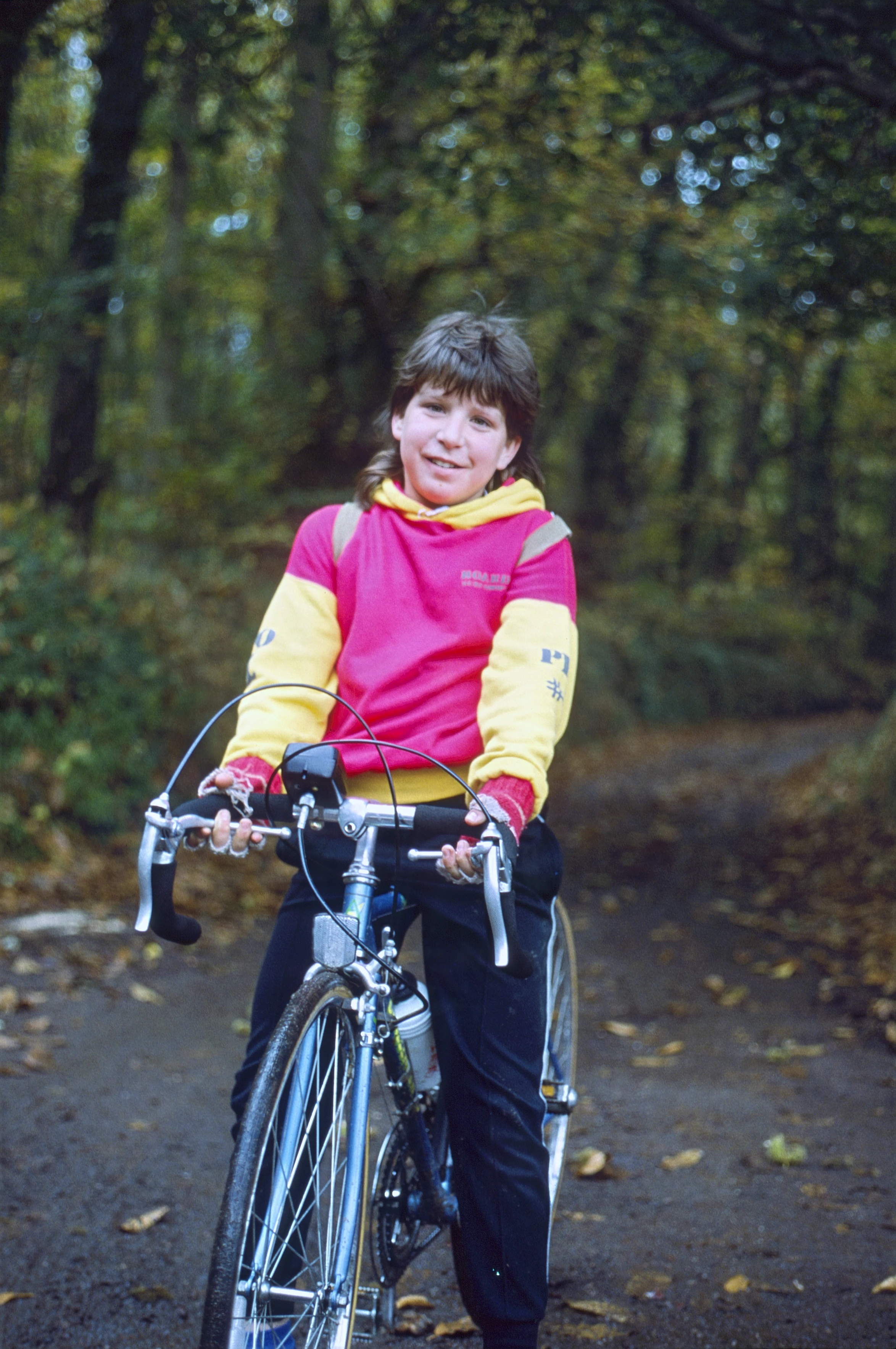 Jamie Davey near our Haydon Common lunch stop.