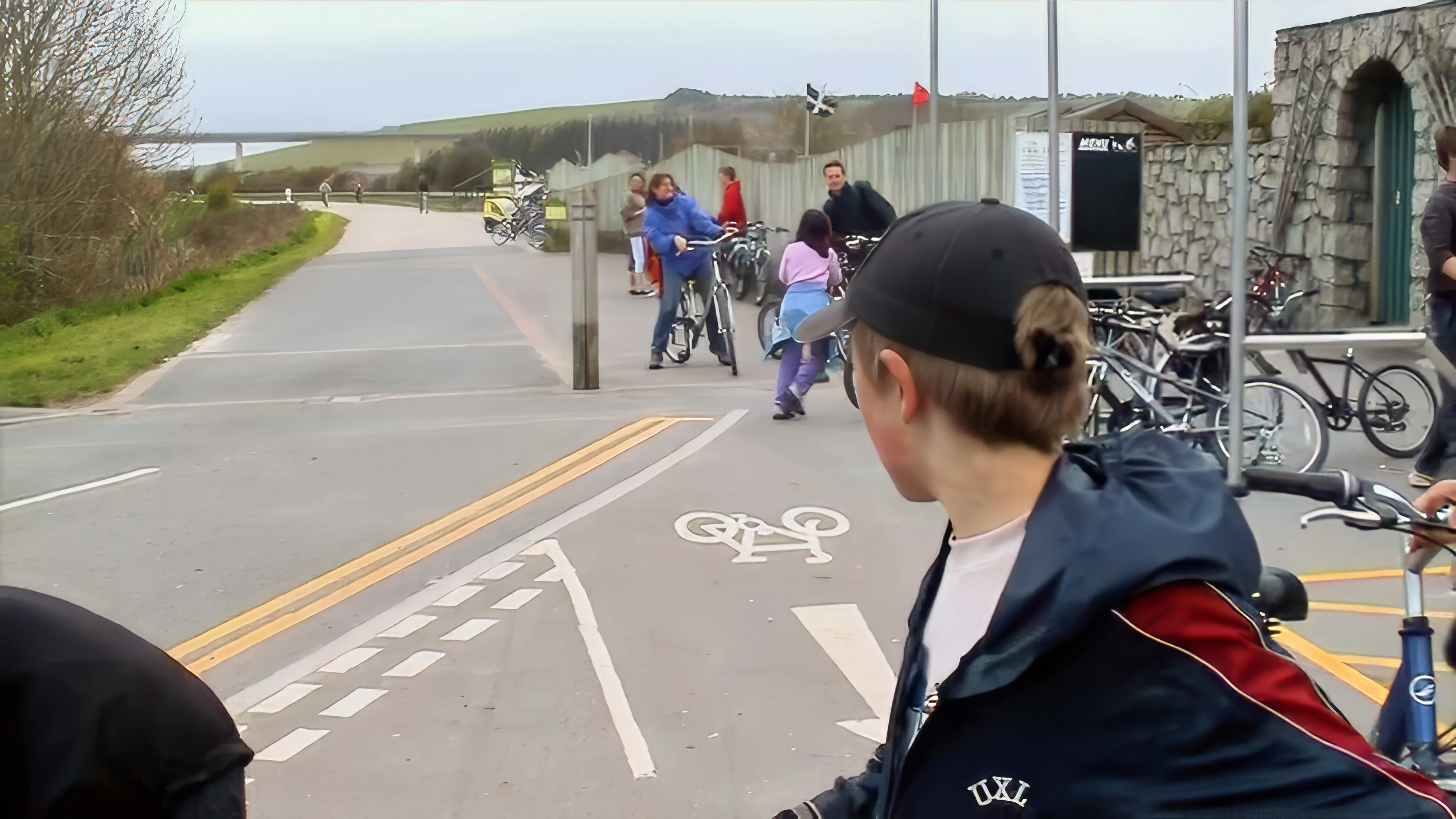 Back in Wadebridge; the Camel Trail leads to Padstow—26.2 miles in.