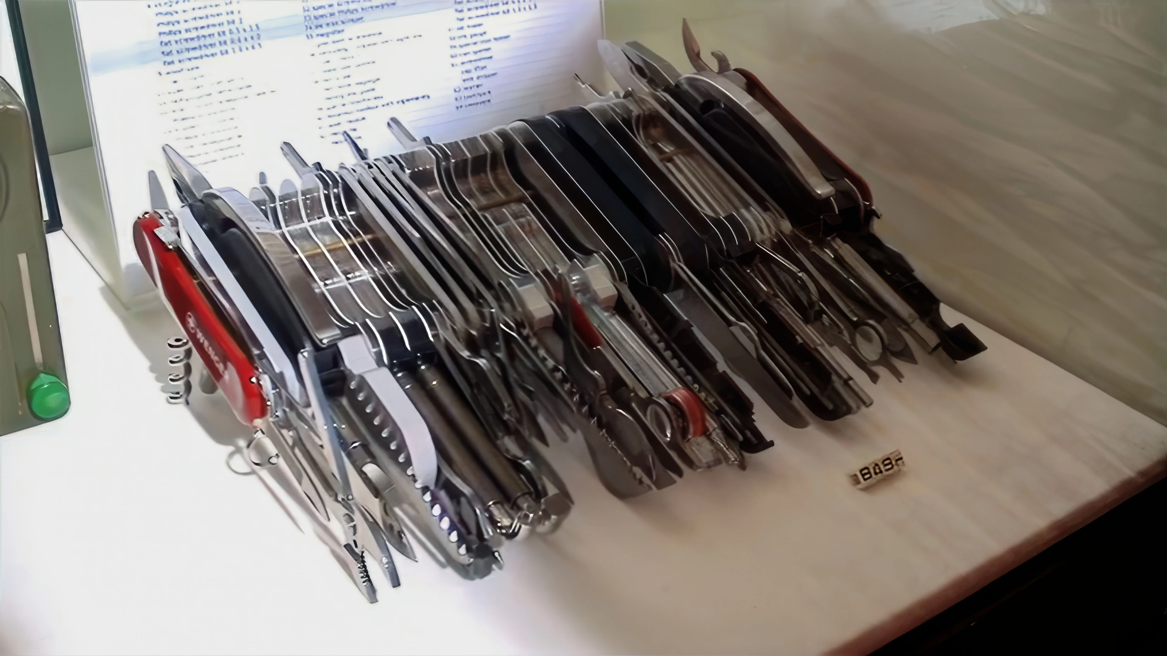 World’s largest Swiss Army Knife at the Victorinox flagship store, Zurich, 29.0 miles in.
