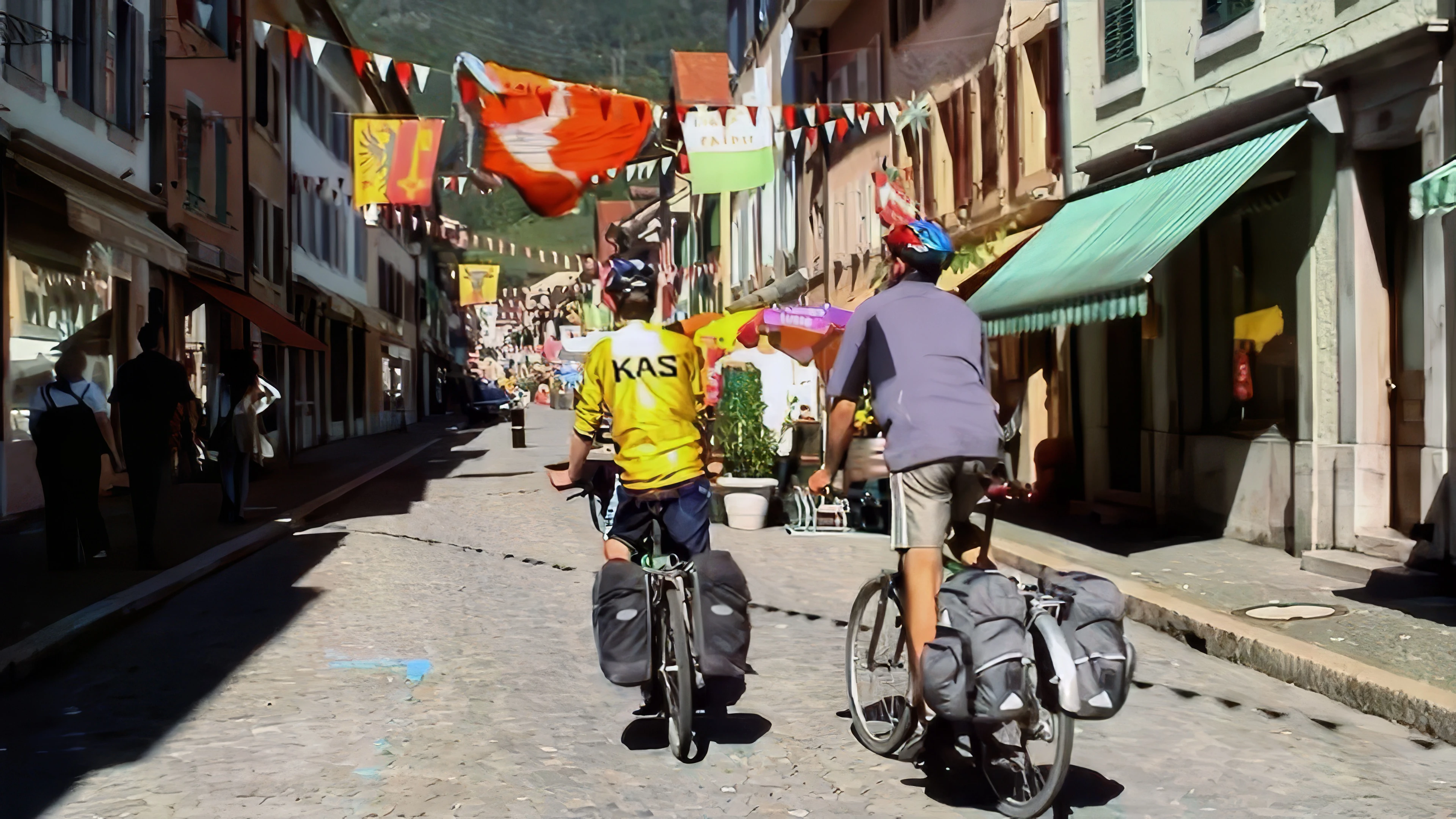 Grand Rue, Villeneuve, 44.3 miles into the ride.