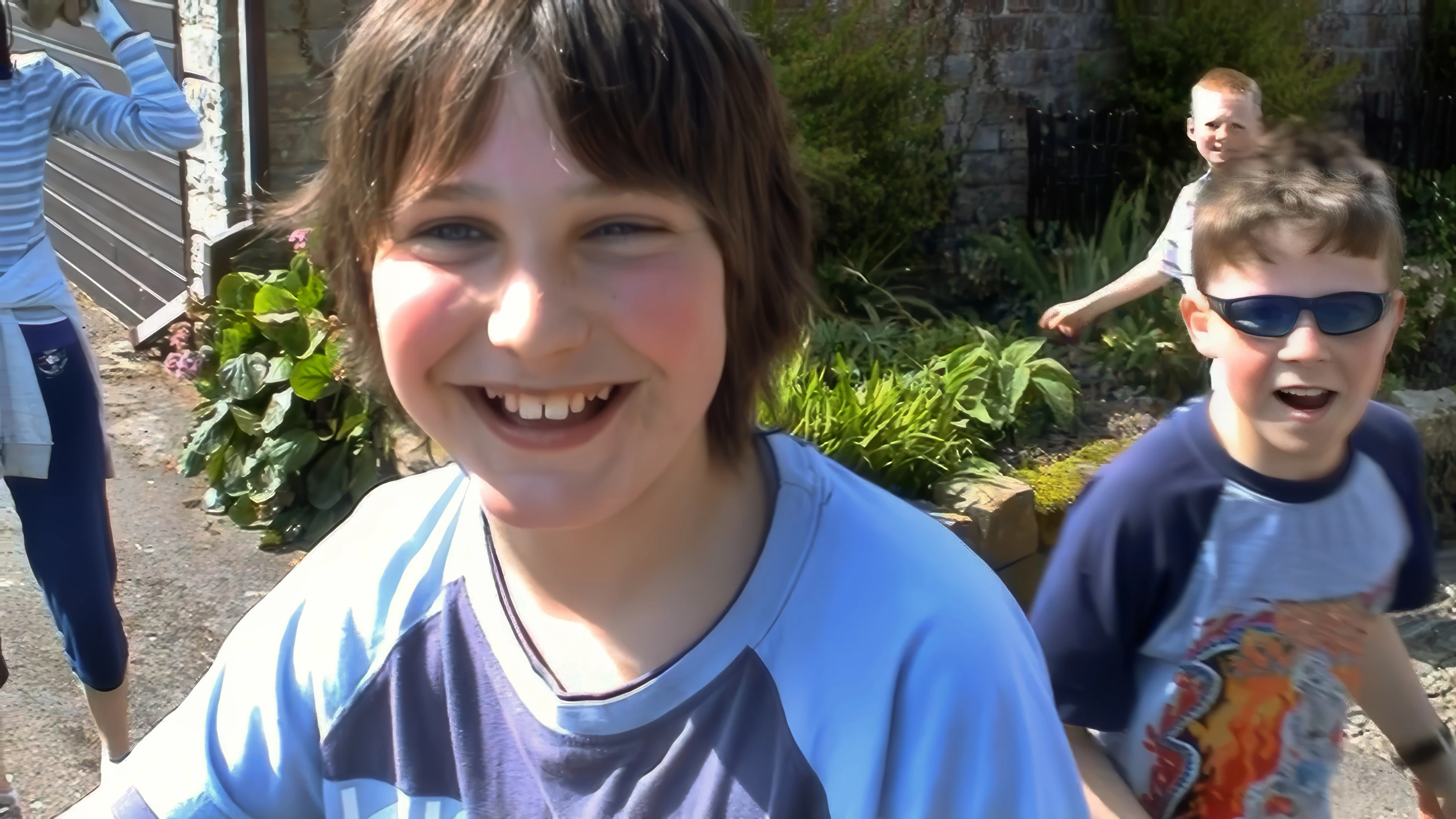Fun outside the Willows and Wetlands Visitor Centre, Meare Green, before we roll out.