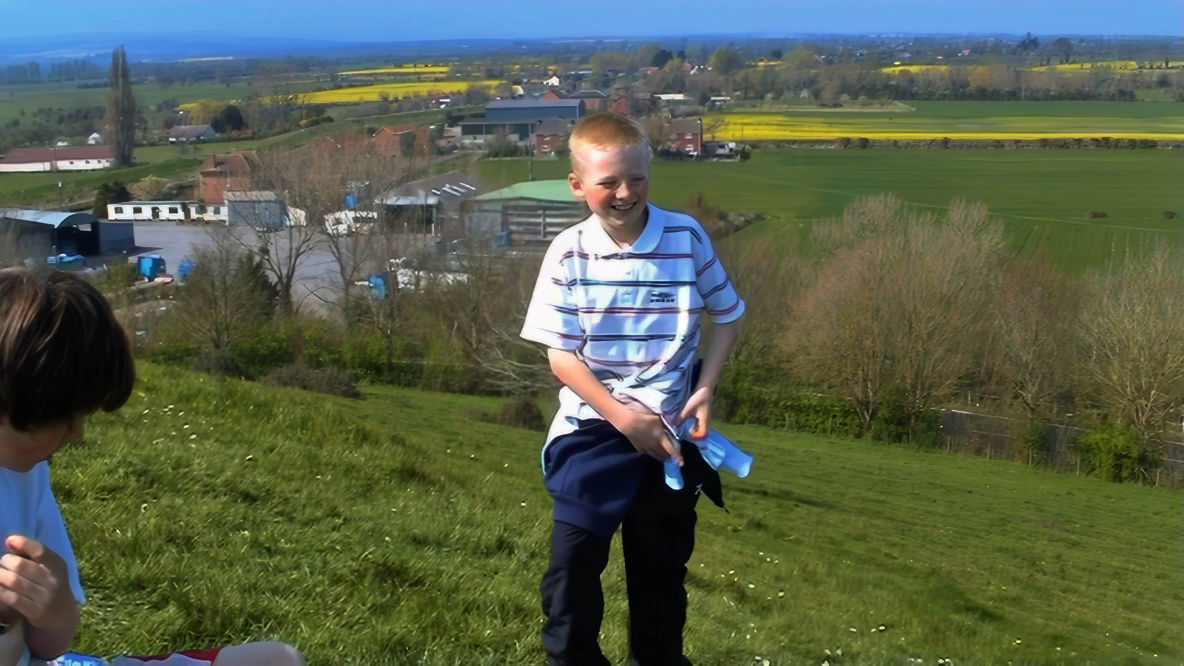Lunch on Burrow Mump.