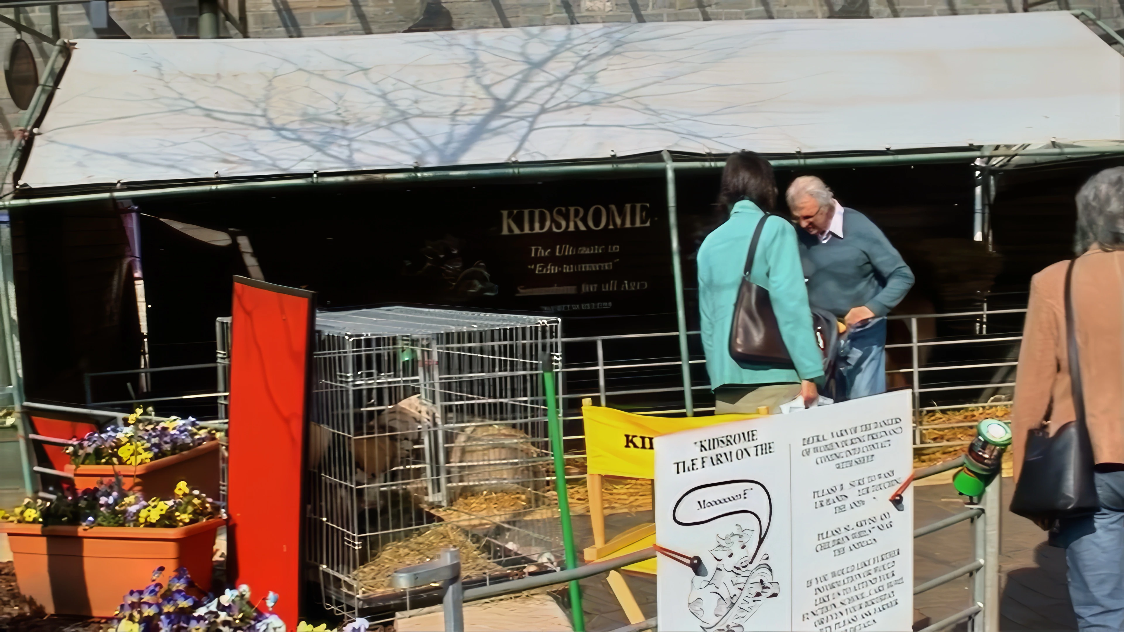 Kidsrome mini-farm ‘edu-tainment’ at Clarks Village, Street.