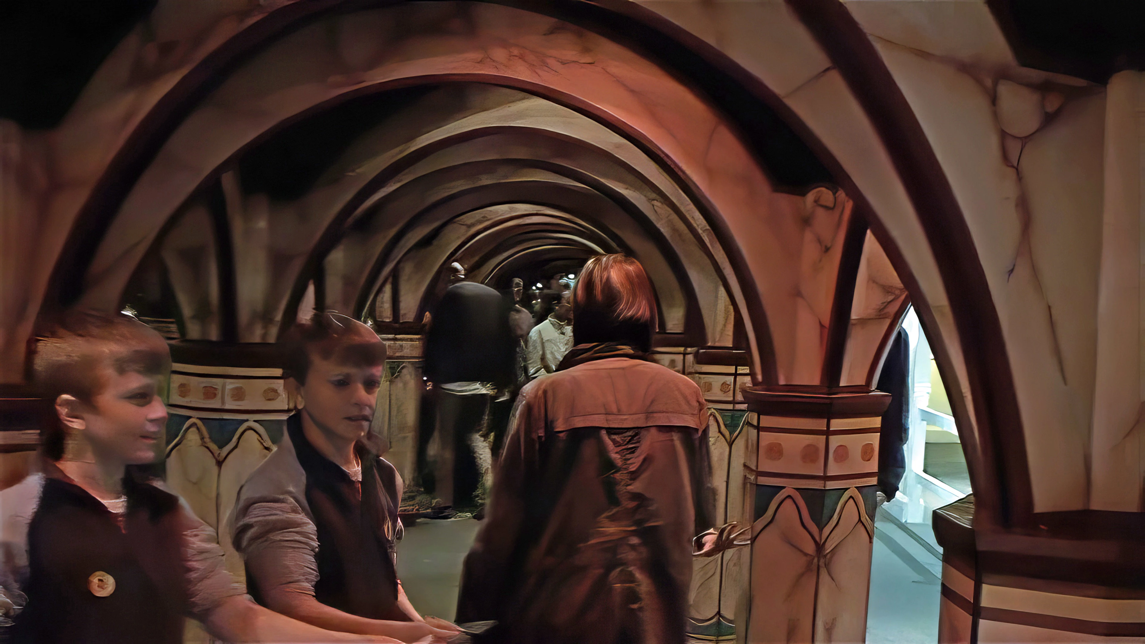 Olly declares the mirrors obvious at Wookey Hole Caves—then walks into one.