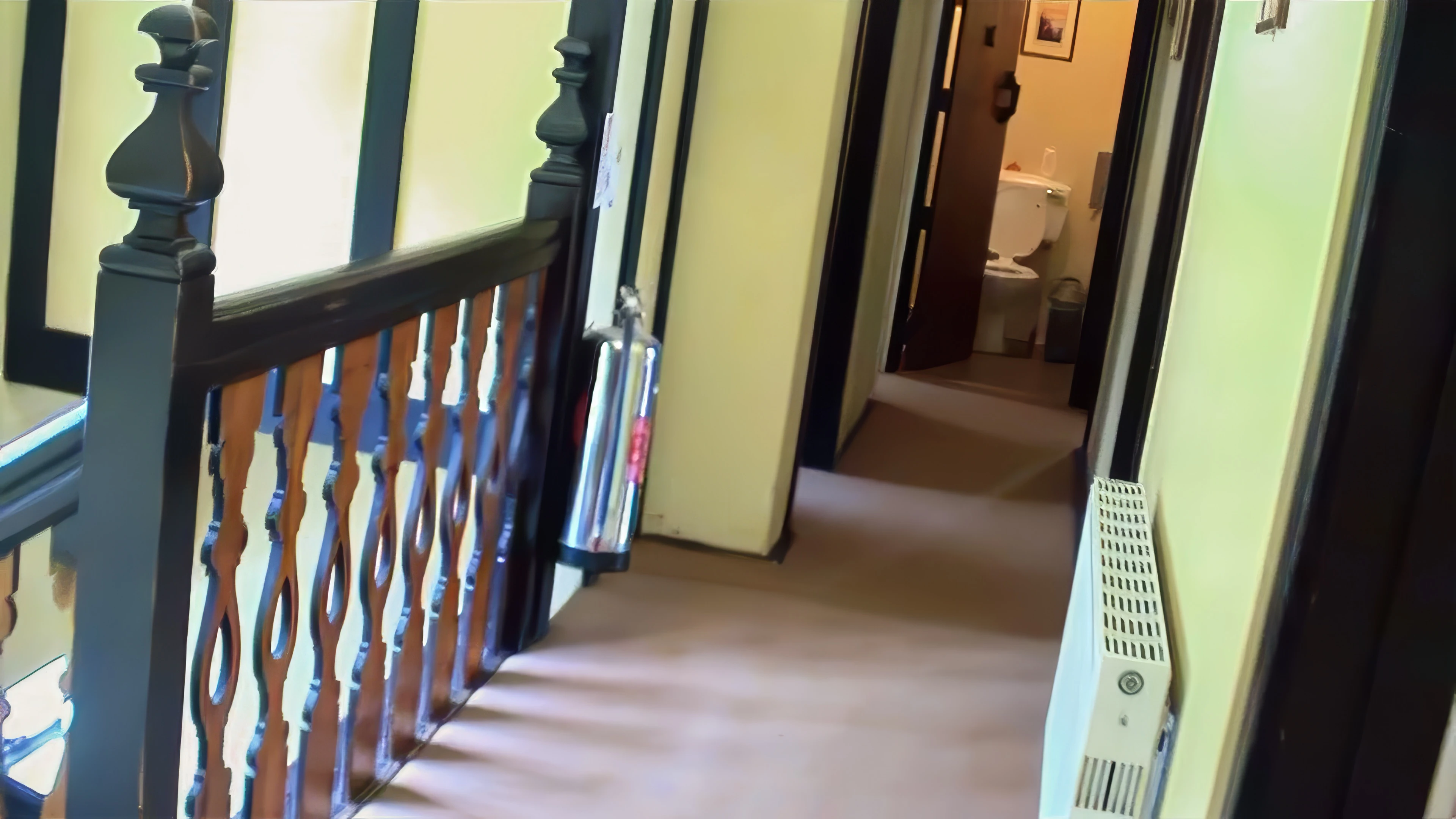 Upper landing at Quantock Hills Youth Hostel.