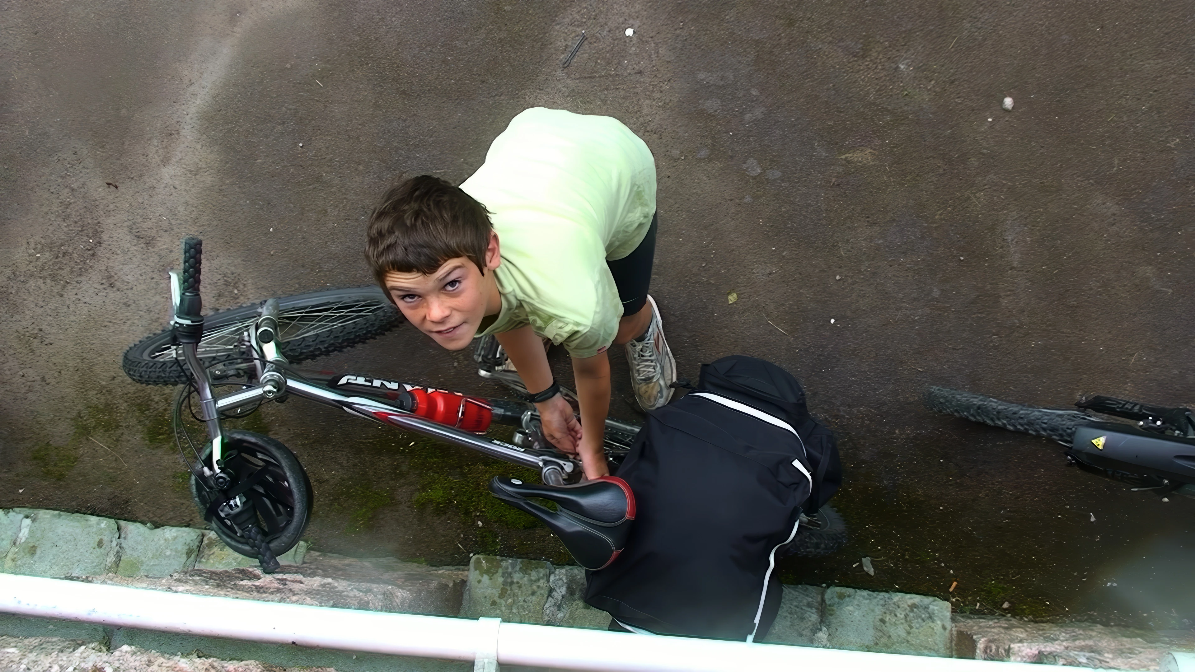 Freddie finally caught from our dorm at Eskdale Youth Hostel, after dodging the lens all morning.