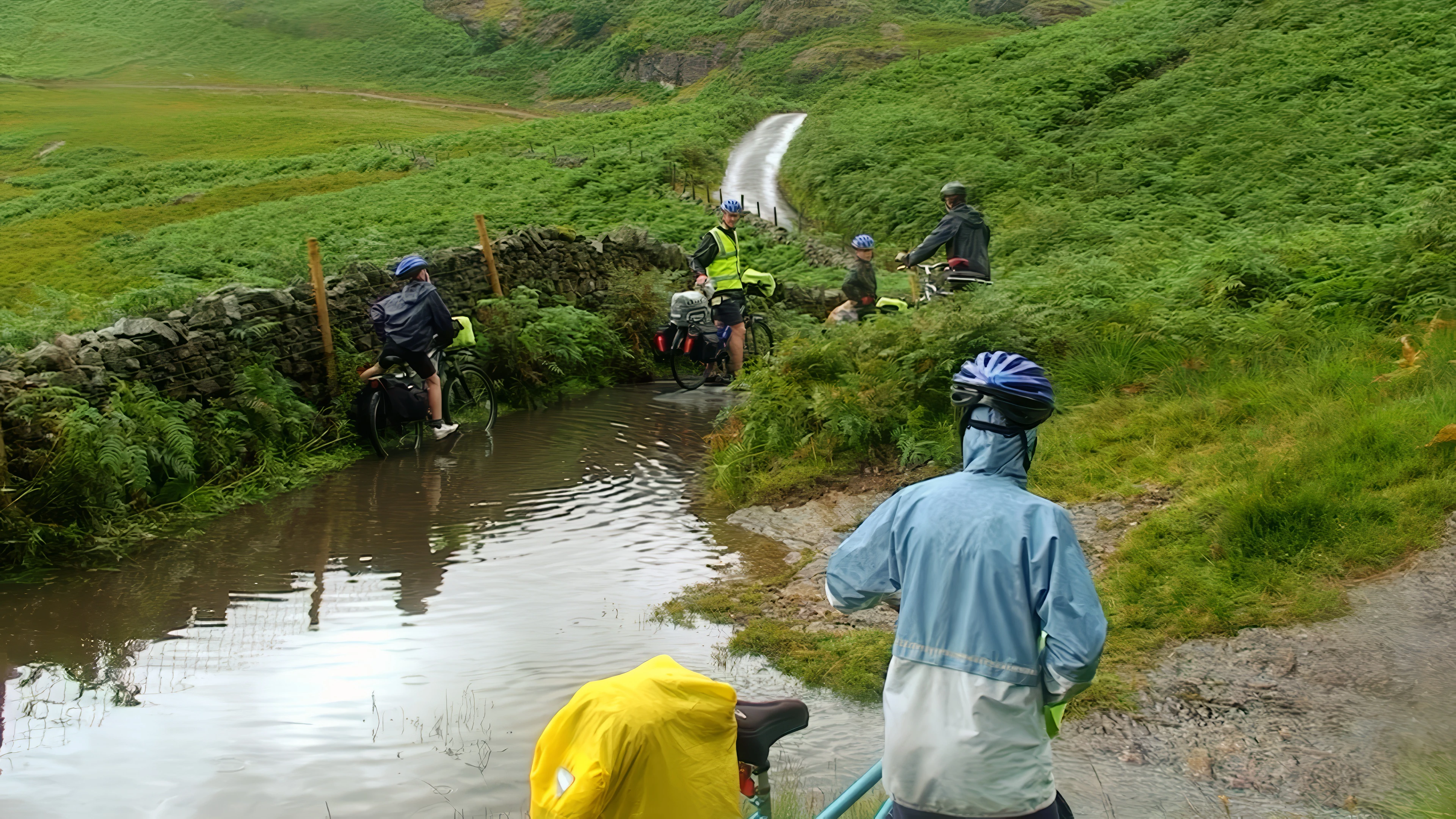 Flooding below Side Pike.