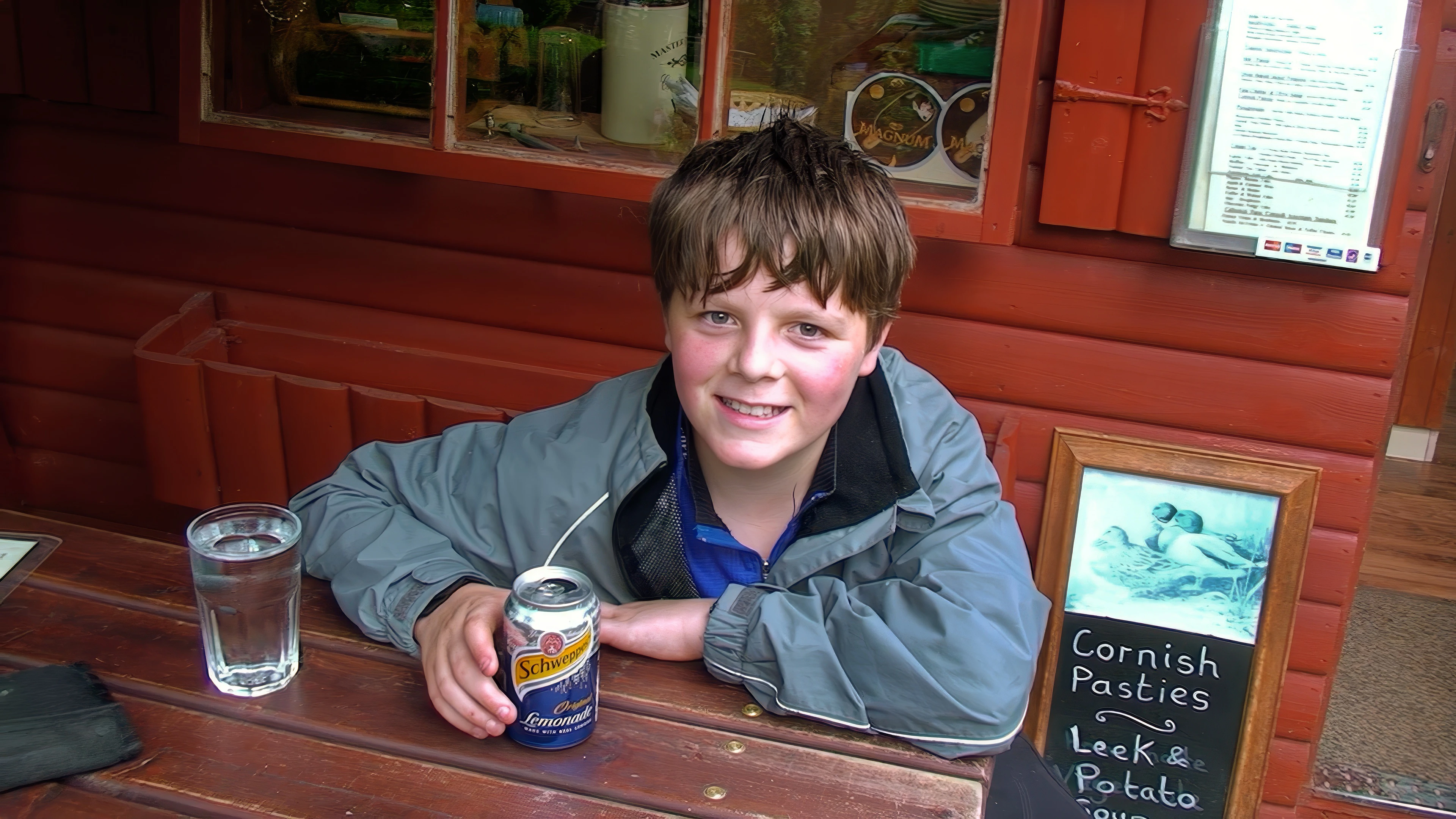 Ash at the Camel Trail Tea Garden.