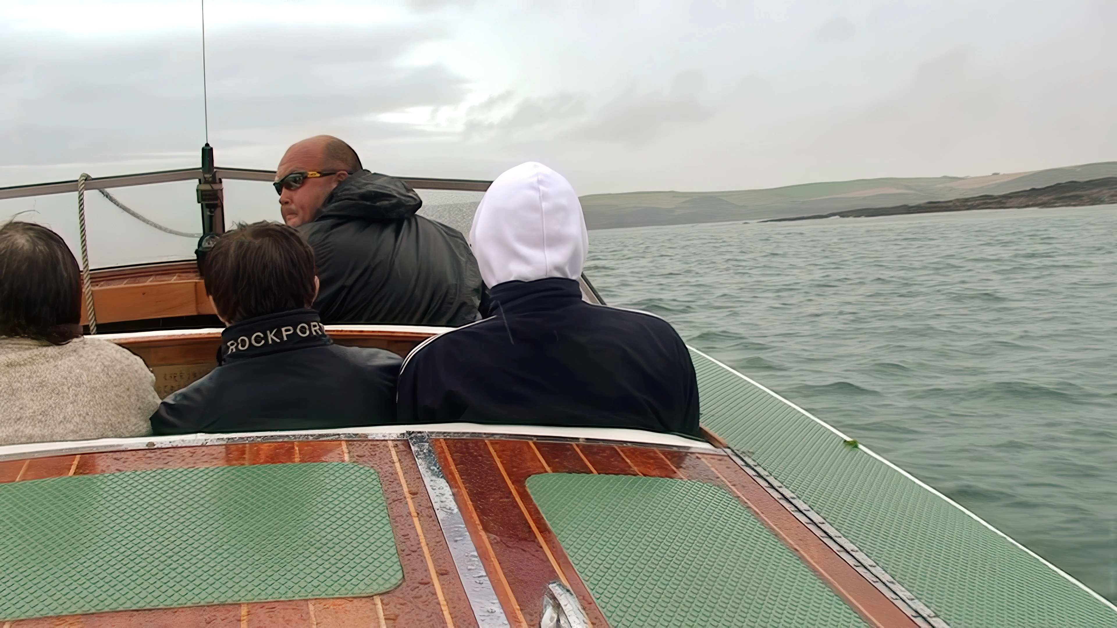 All aboard for our Padstow speedboat blast.