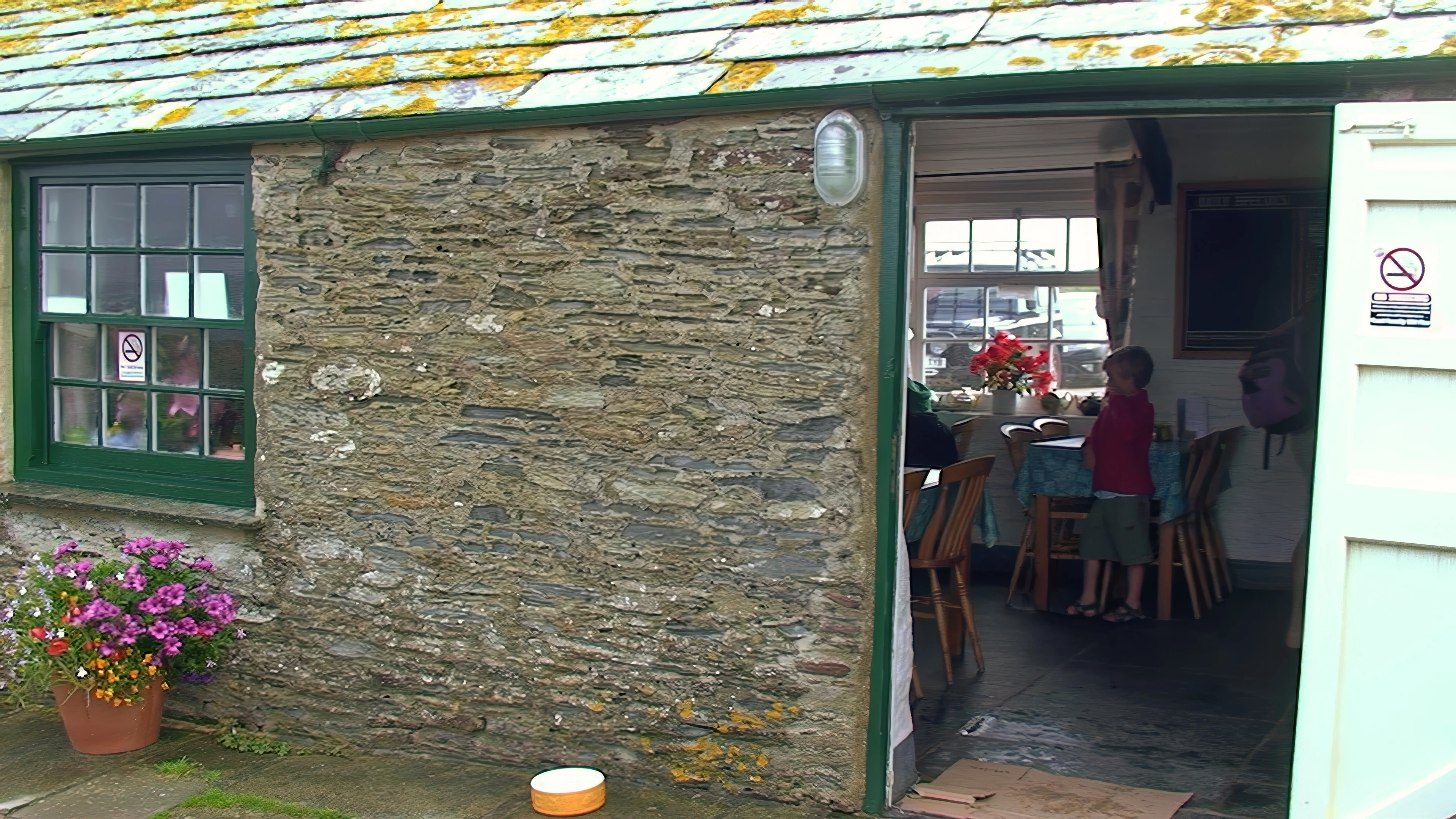 The Carnewas Tea Room at Bedruthan Steps.