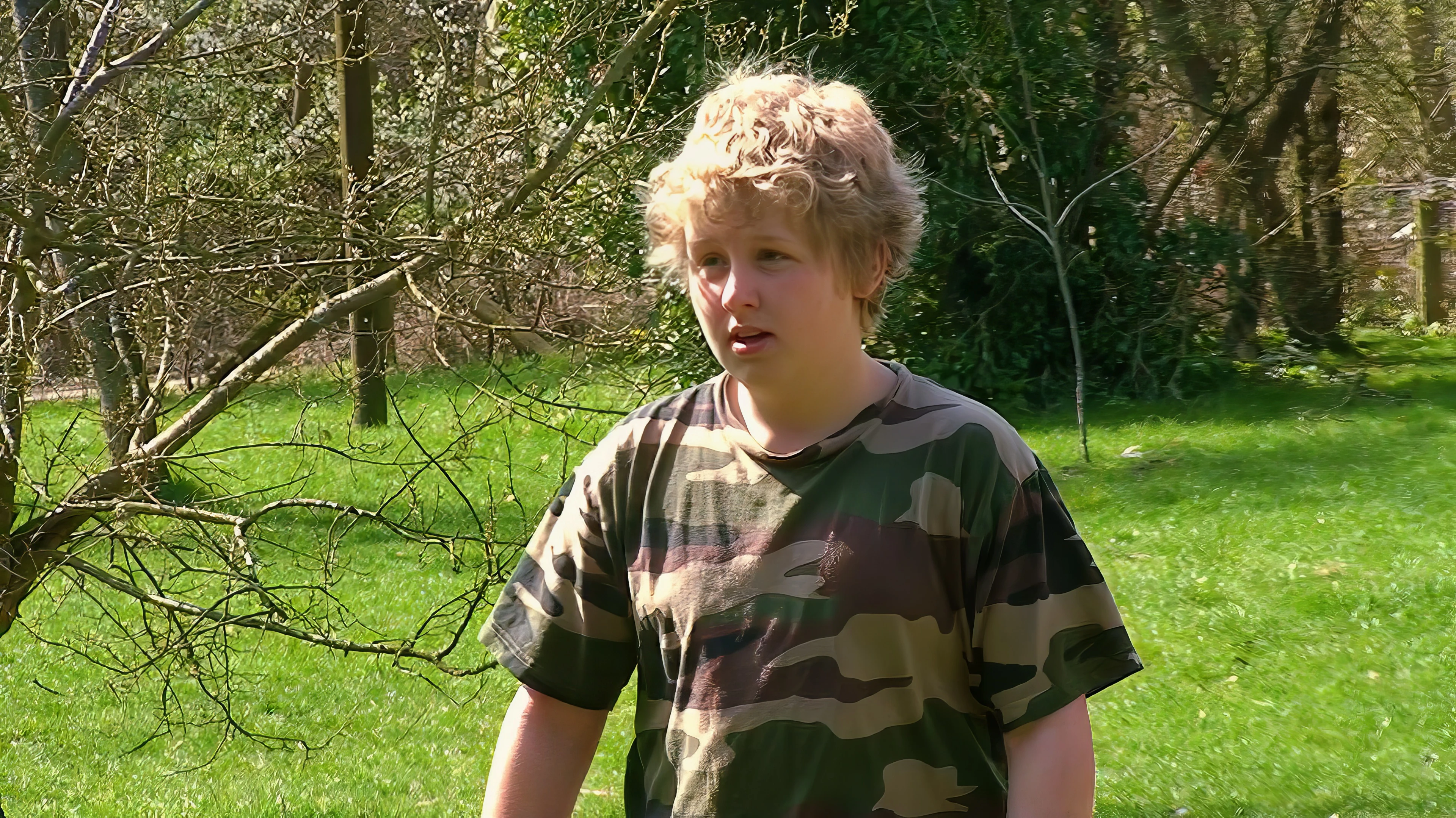 Matt Porter, post-lunch at Old Mangotsfield Station.