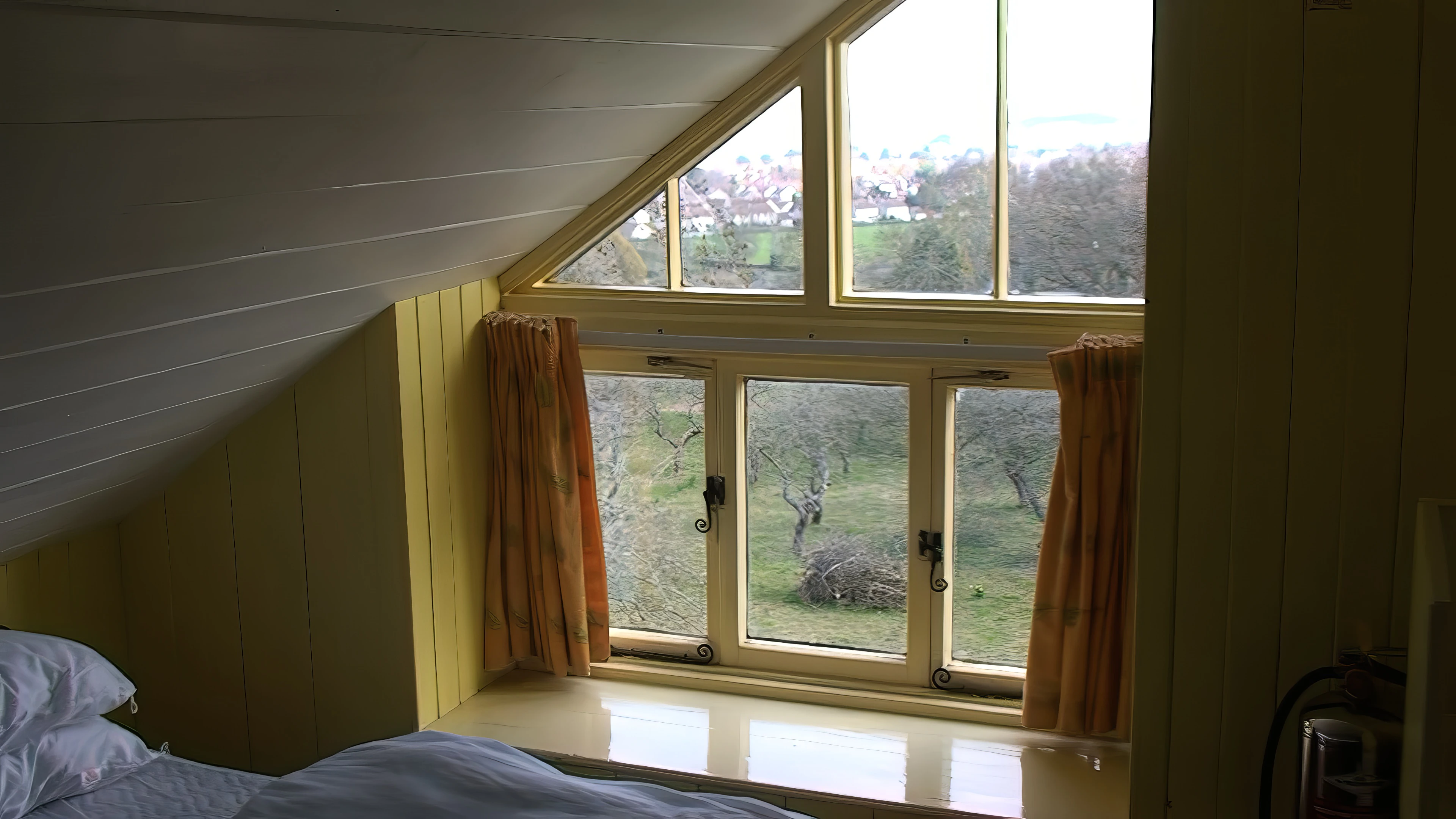 The smaller attic dorm at Street Youth Hostel; Zac and Ryan stayed here.