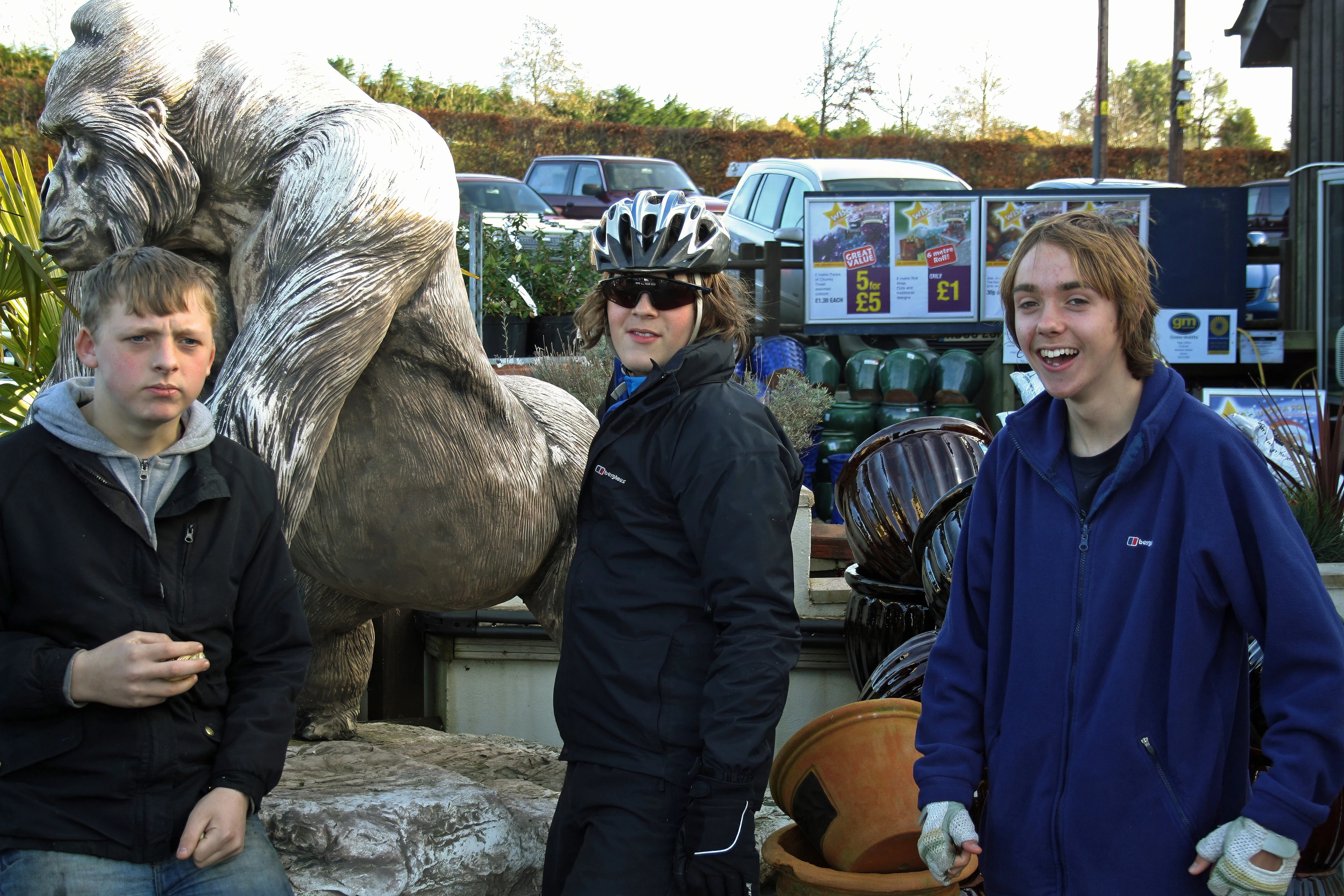 Callum, Ash and Jack at Fermoy's.