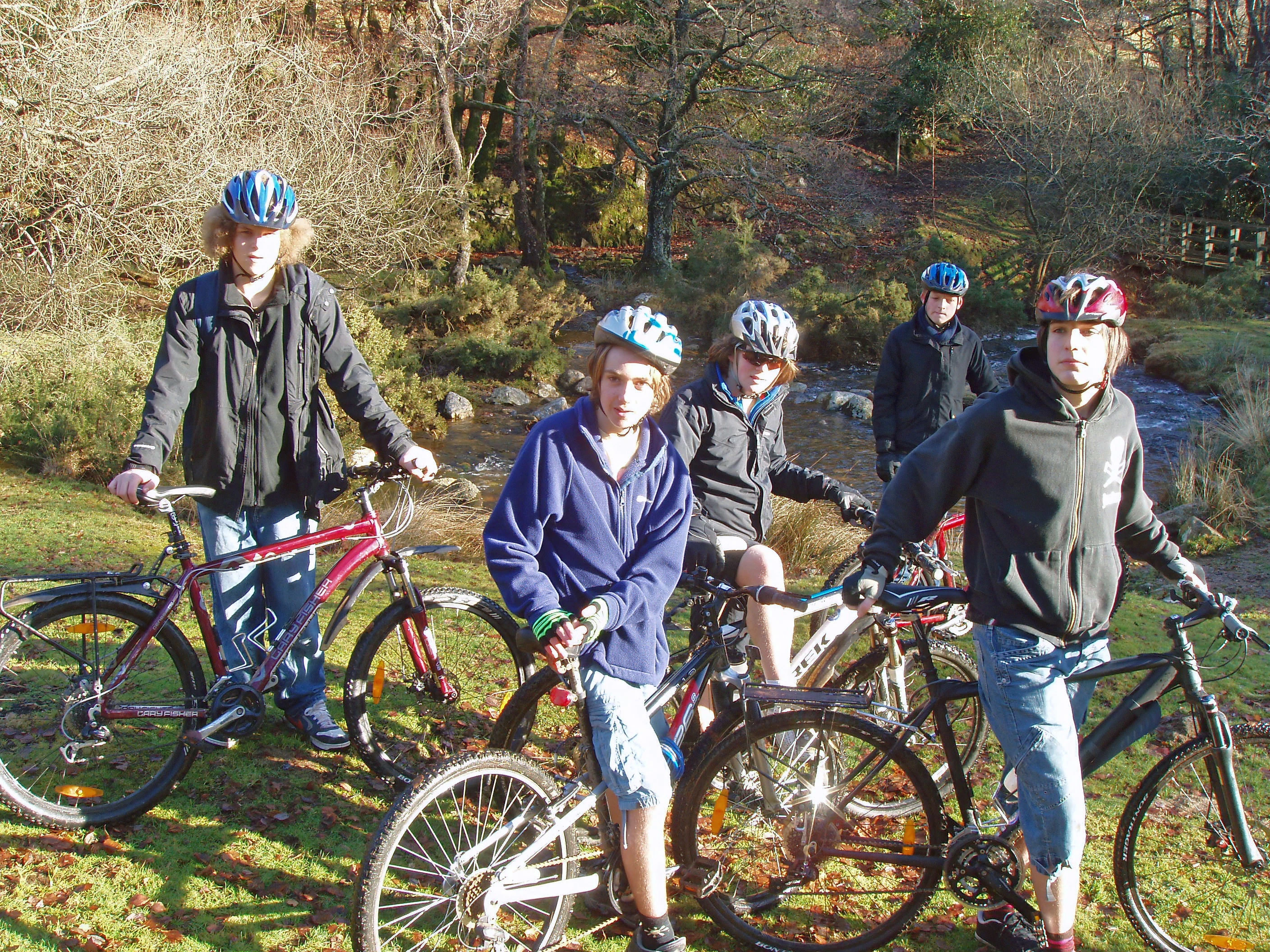 The group at Chalk Ford.
