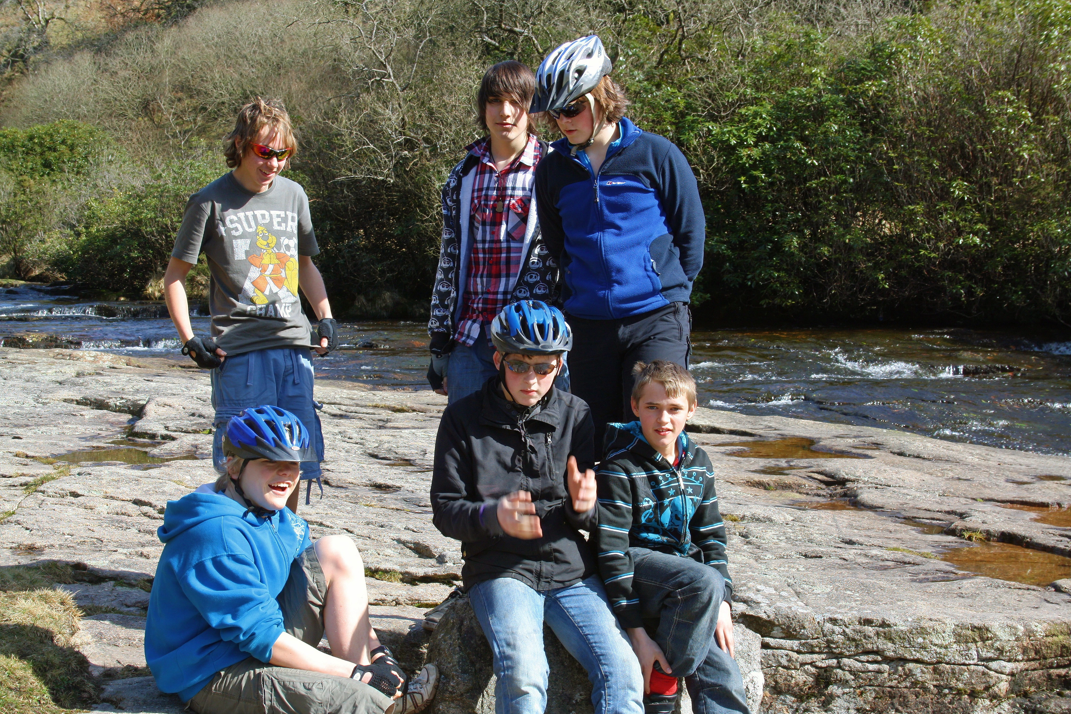 By the River Avon near Shipley Bridge.