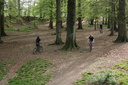 22 Apr 2011 · Woodbury Castle's earthworks, ripe for riding.