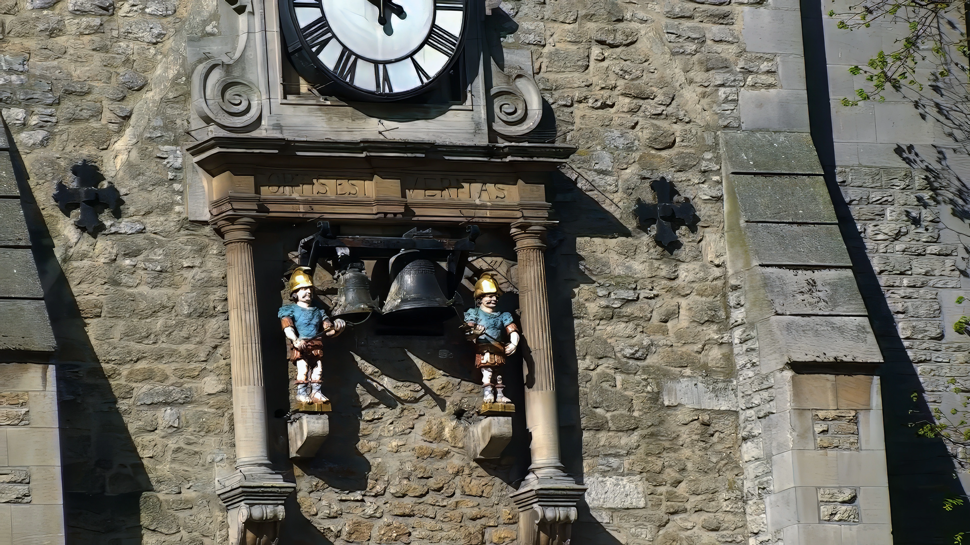Carfax Tower clock, Oxford.