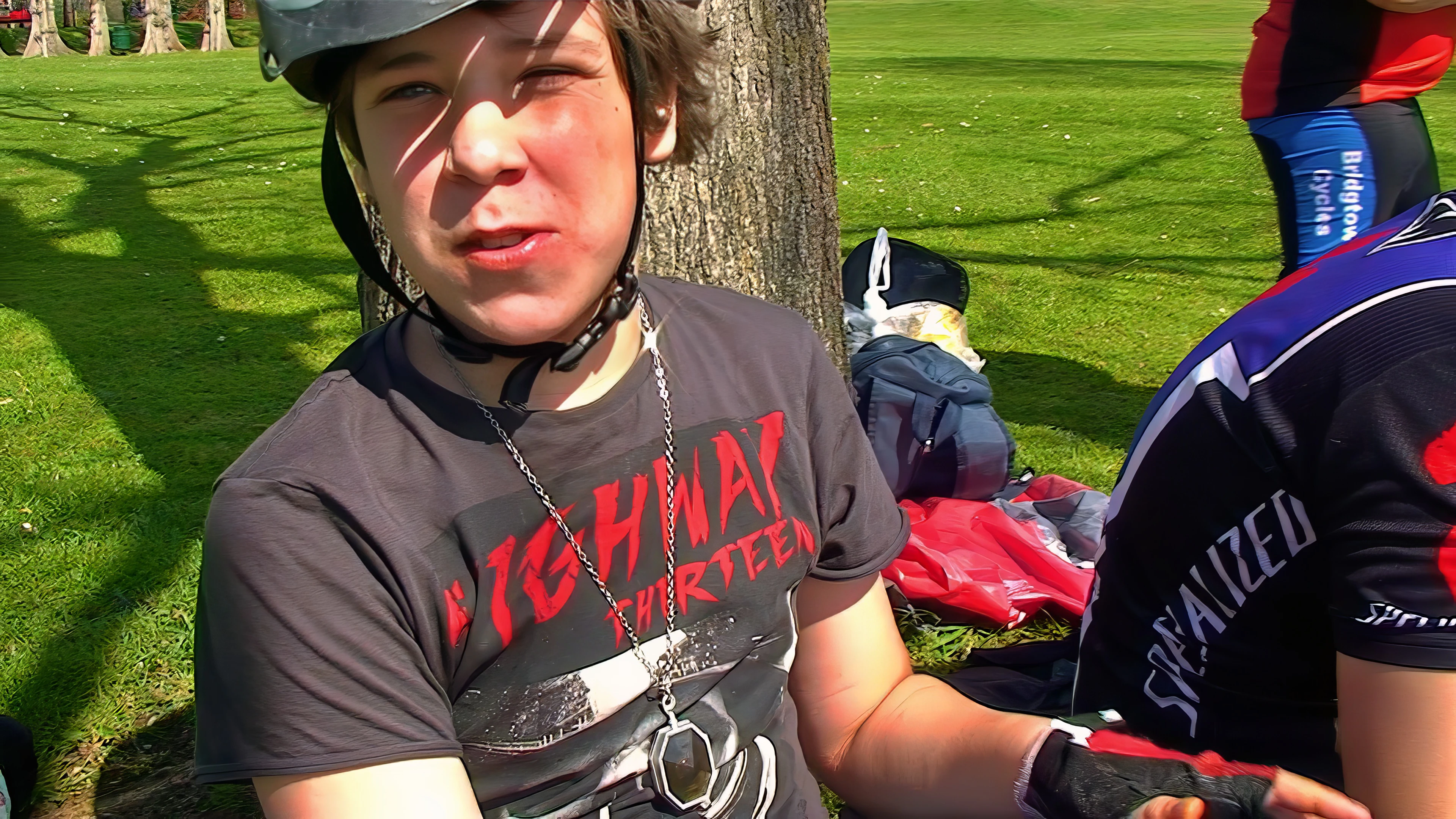 Callum O’Brien bravely bears his new Horcrux at Abingdon Meadows.